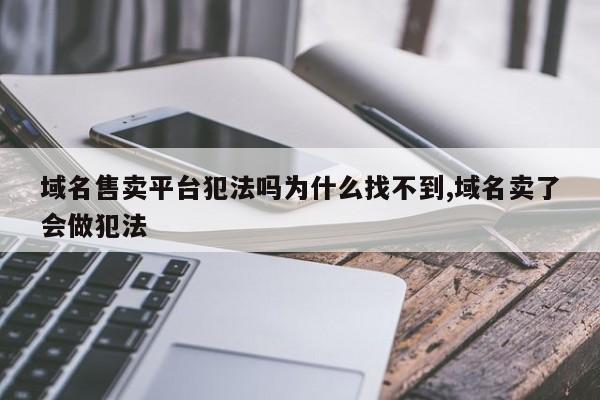 域名售卖平台犯法吗为什么找不到,域名卖了会做犯法